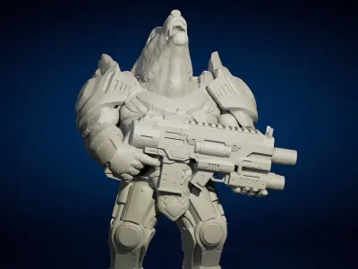 FUTURE ANIMALS SQUAD 3D print model