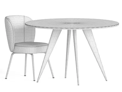 Dining Set 99 3D model