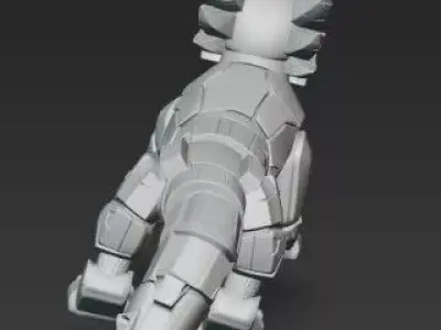 Modular Robotic Animal Free 3D print model