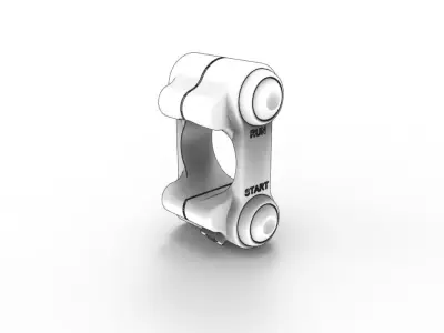 GP 2 Button Switchgear 3D model