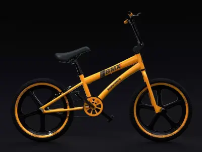 BMX Bike 3D model