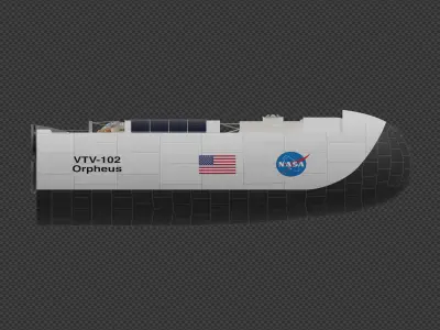 NASA HAVOC Crew Transfer Vehicle 3D model