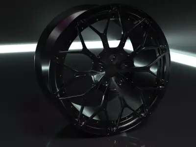 Rotiform rim 3D model