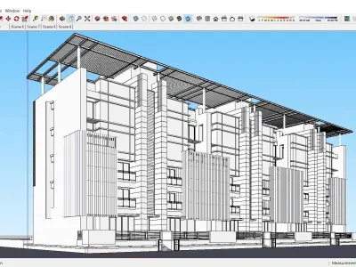 Sketchup Building N3 3D model