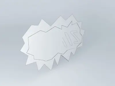 starburst Free 3D model