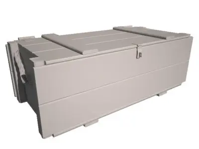 Army Crate Free 3D model