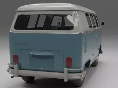 Volkswagen Type 2 Kombi 3D model