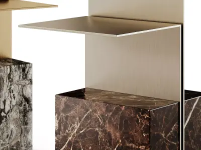 Elbra Brok Side Table 3D model