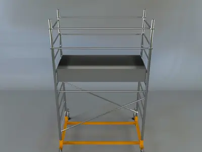 Scaffolding stand 3D model