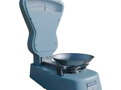 Vintage Scale 3D model