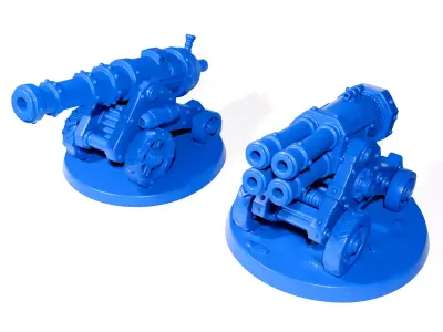 Fantasy Cannons 3D print model