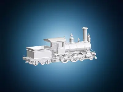 Victorian Royal Train 3D Print Model 3D print model
