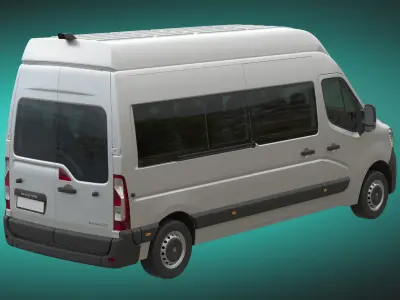 Renault Master 2020 Passenger L3H3 3D model