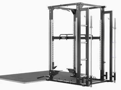 Technogym Power Rack Pure 3D model