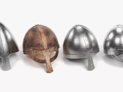 -Viking Helmets- 3D model