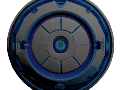 SciFi Energy Core Orb 3D model