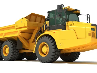Articulated Truck 3D model