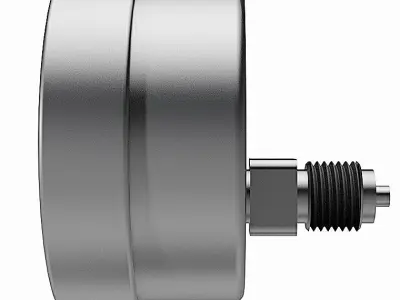 Temperature Gauges - Degrees Celsius - 3 Different Diameters 3D model