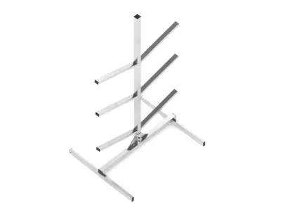 Athletics Pole Crossbar Carts 3D model