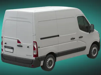 Renault Master 2015 PanelVan L1H2 3D model