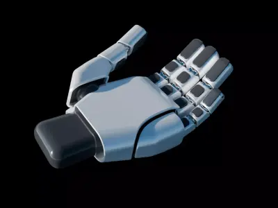 Robotic Hand 3D model shop