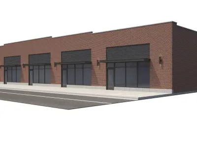 Retail-106 Retail Store 3D model