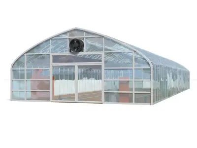 plastic hothouse 3D model