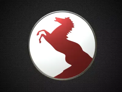 breda logo 3D model