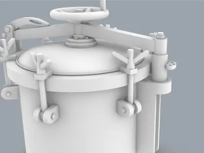 Ship Hatch 3 PM 3D print model