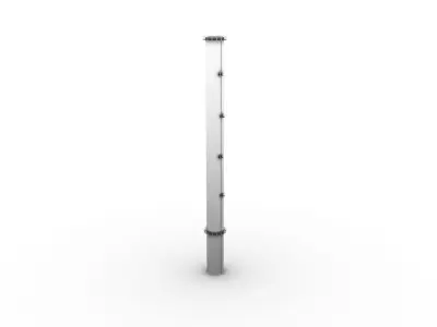 Chimney pole 3D model