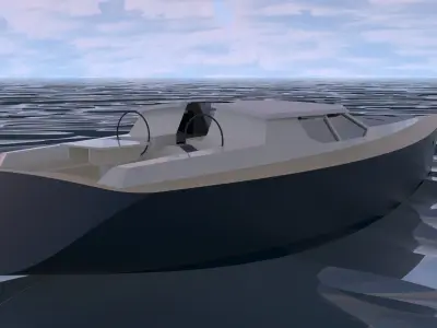 Sailing Yacht  3D model