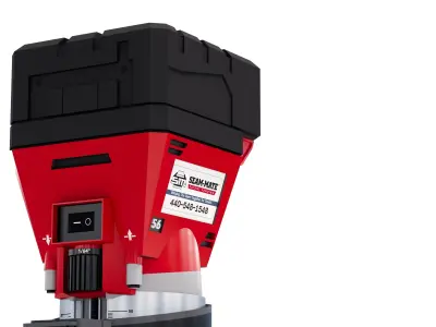 Milwaukee M18 FUEL Cordless Compact Router 3D model
