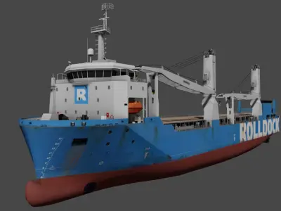 Heavy Load Carrier  Low-poly 3D model