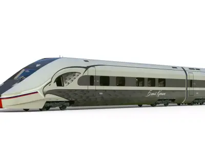 VSM high-speed railway 3D model