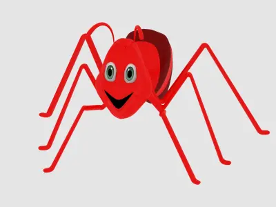 Ant Cartoon Animation 3D model