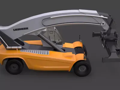 Liebherr Reachstacker LRS 645 3D model