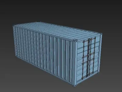 Container shipping Free 3D model purchase