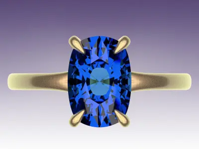 Ring Secret Halo 3D print model