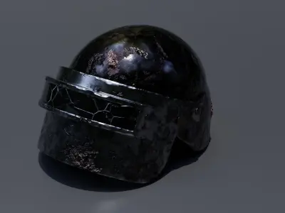 Old Specnaz - PUBG level 3 Helmet 3D model