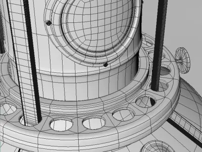 oil heater Free 3D model