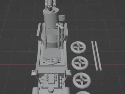 wacky races look like - the arkansas chuggabug 3D print model