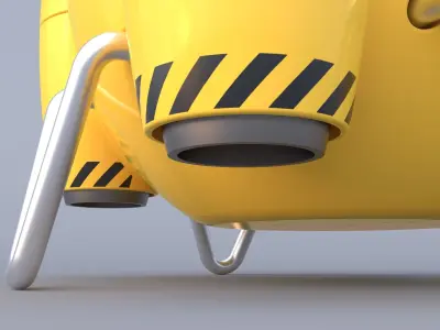 Shaderbot 2 robot 3D model