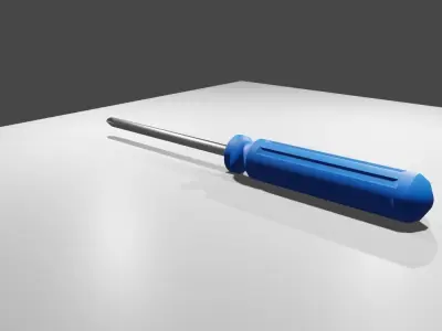 Philips Screwdriver Tool - Ferramenta Chave Philips Low-poly 3D model