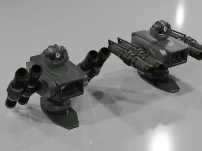 rocket launcher 3D model get