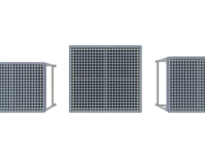 GRILL EXTRACTING TABLES Low-poly 3D model