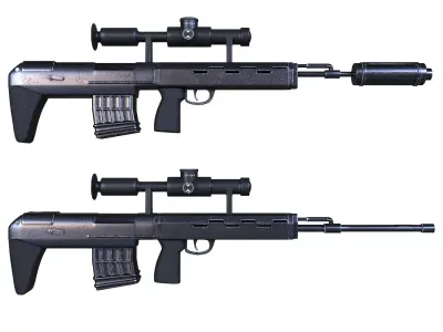 gun m3 3D model