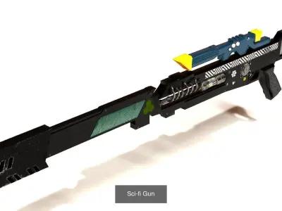 GameGunCollections 3D Model Pack