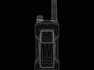 Walkie Talkie Low-poly 3D model