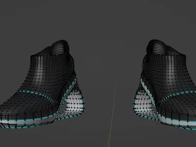 Sci Fi Shoes 3D model