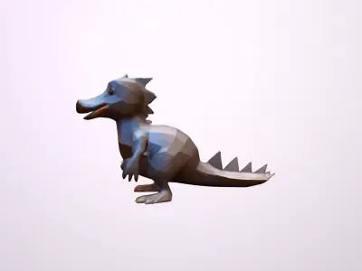  3d Model The Platypus A Unique Animal  3D model